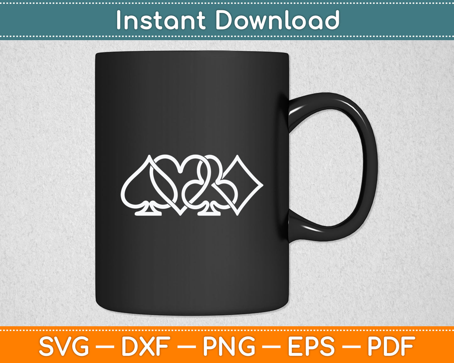 Poker Player - Texas Hold'em Poker Svg Digital Cutting File