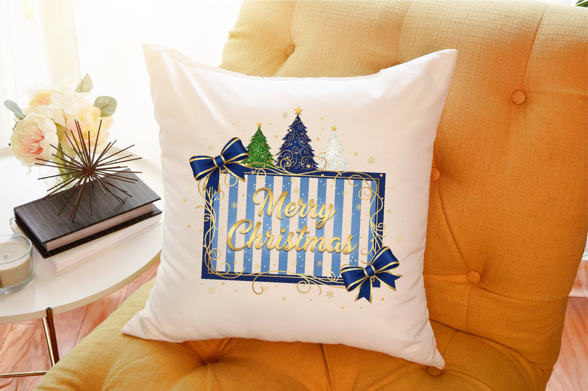 Preppy Merry Christmas Tree PNG
