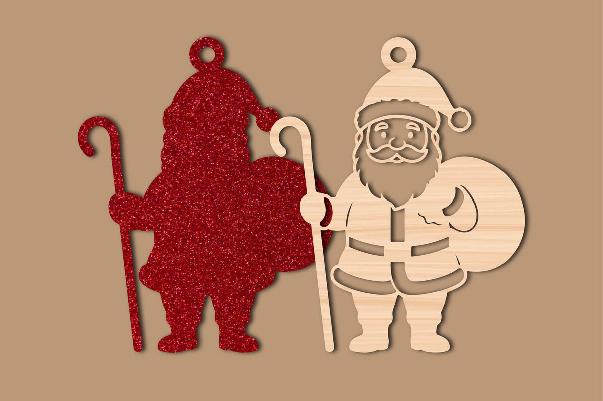 Santa Claus Ornament SVG