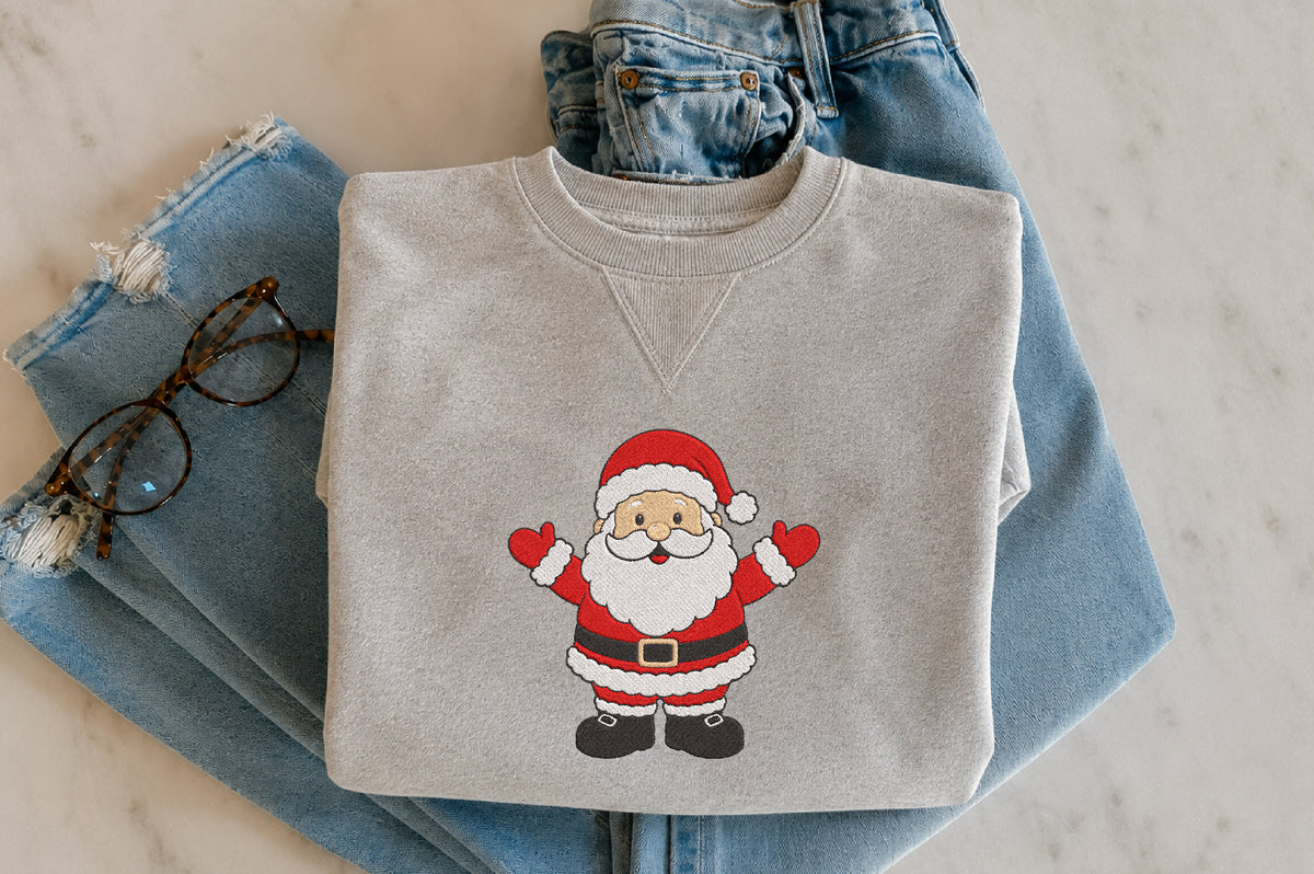 Santa Claus Embroidery Design