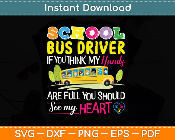School Bus Driver Funny Svg Digital Cutting File