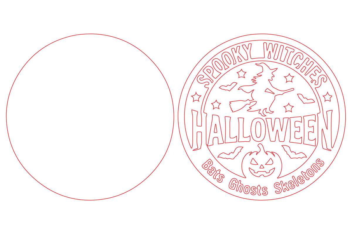 Spooky Witches Halloween SVG