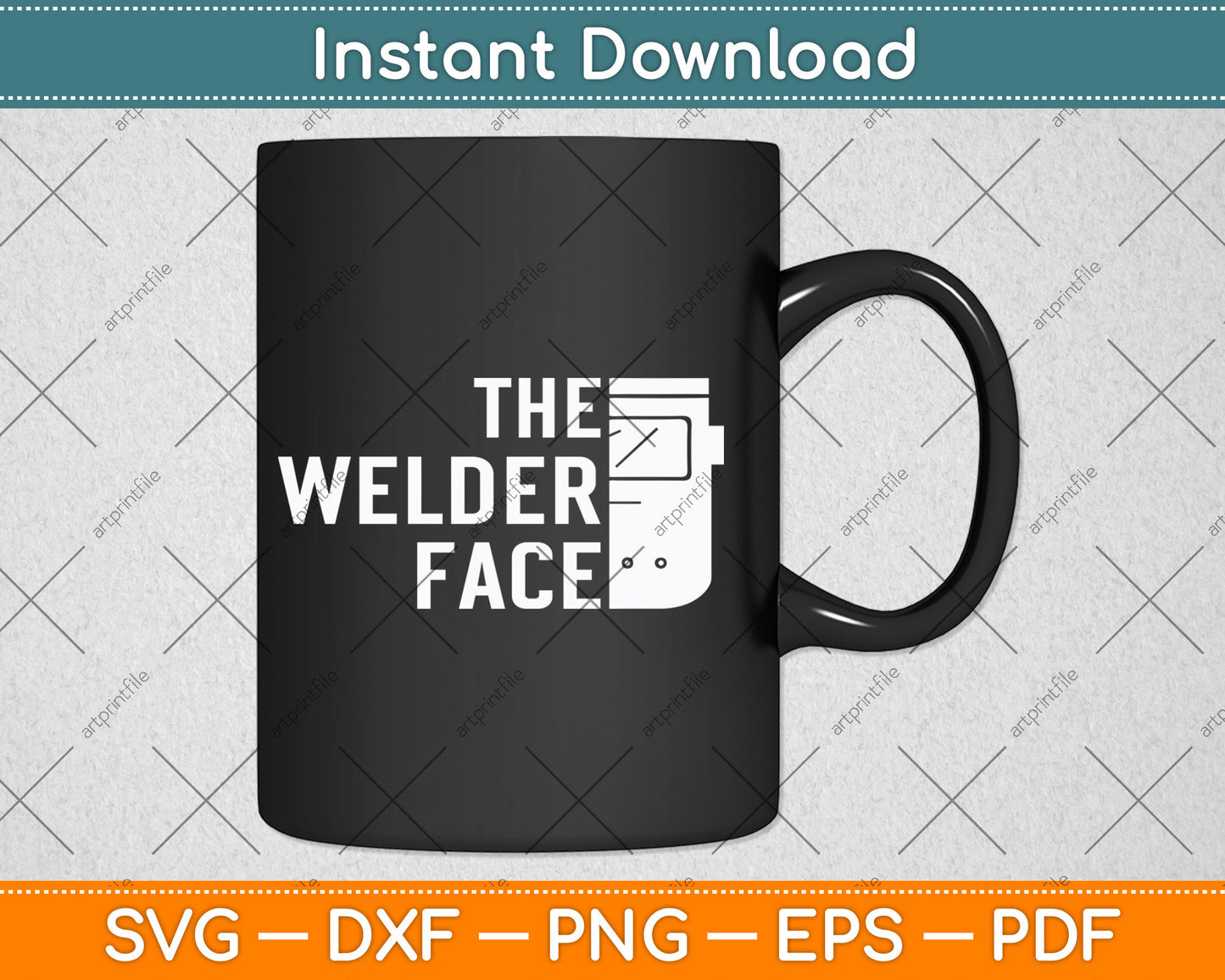The Welder Face Welding Weld Svg Digital Cutting File