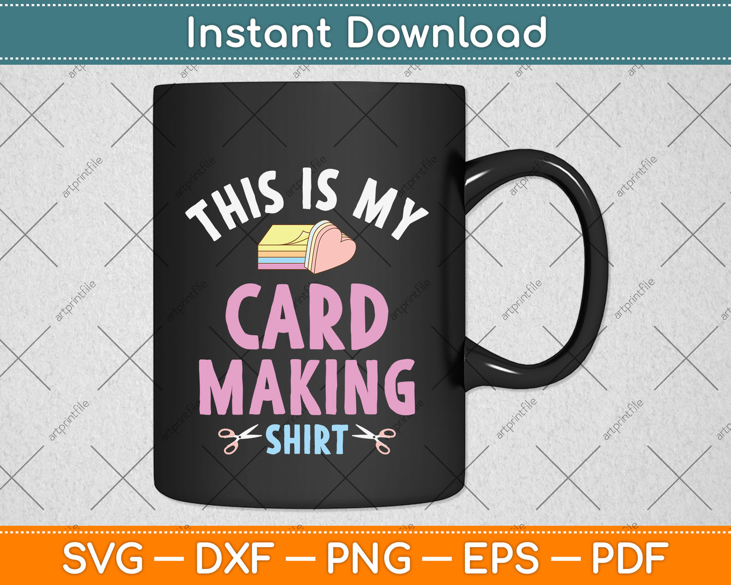This Is My Card Making Shirt Funny Hobby Scrapbooking Svg Digital Cutting File