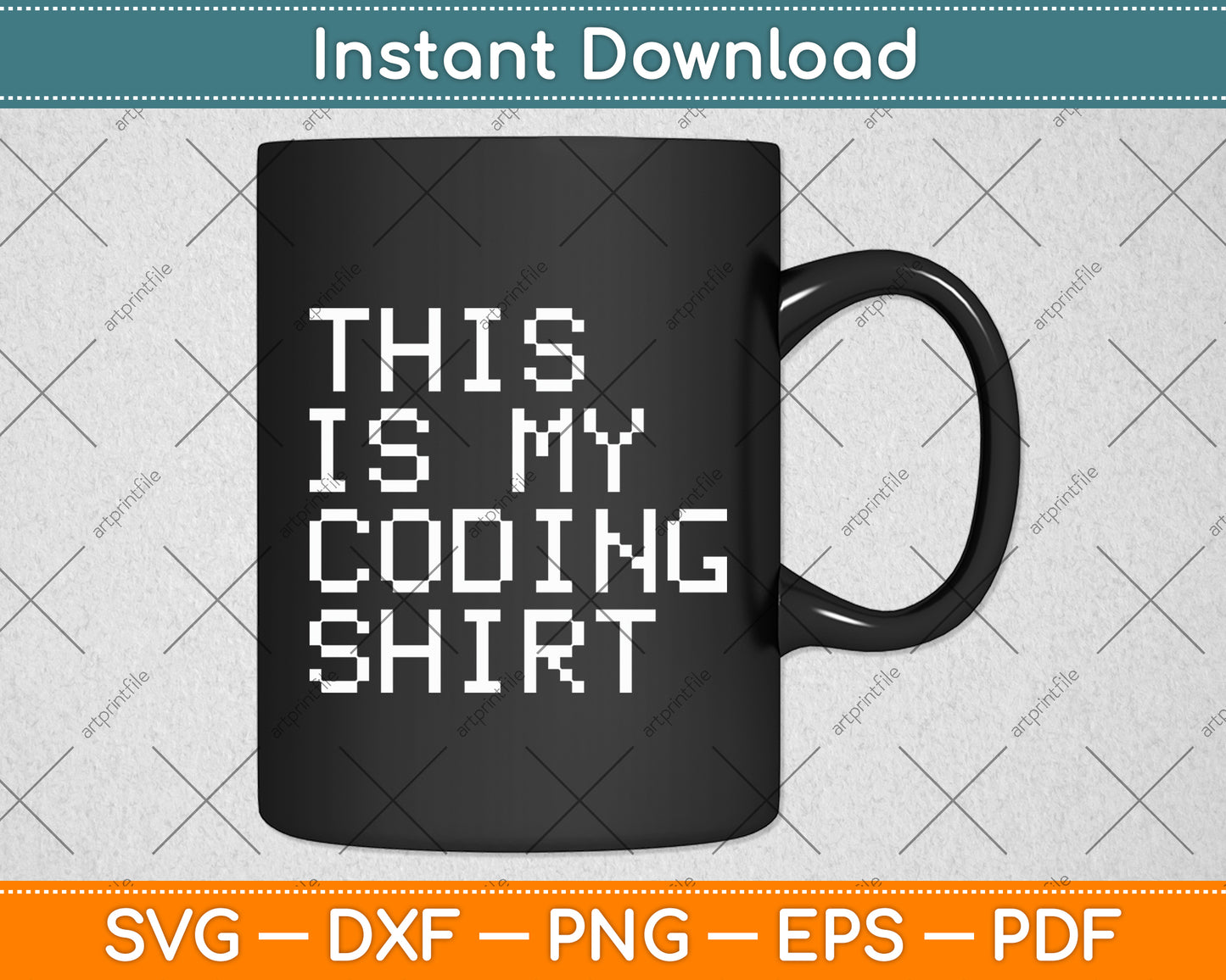 This Is My Coding Shirt Programming Coding Funny Svg Digital Cutting File