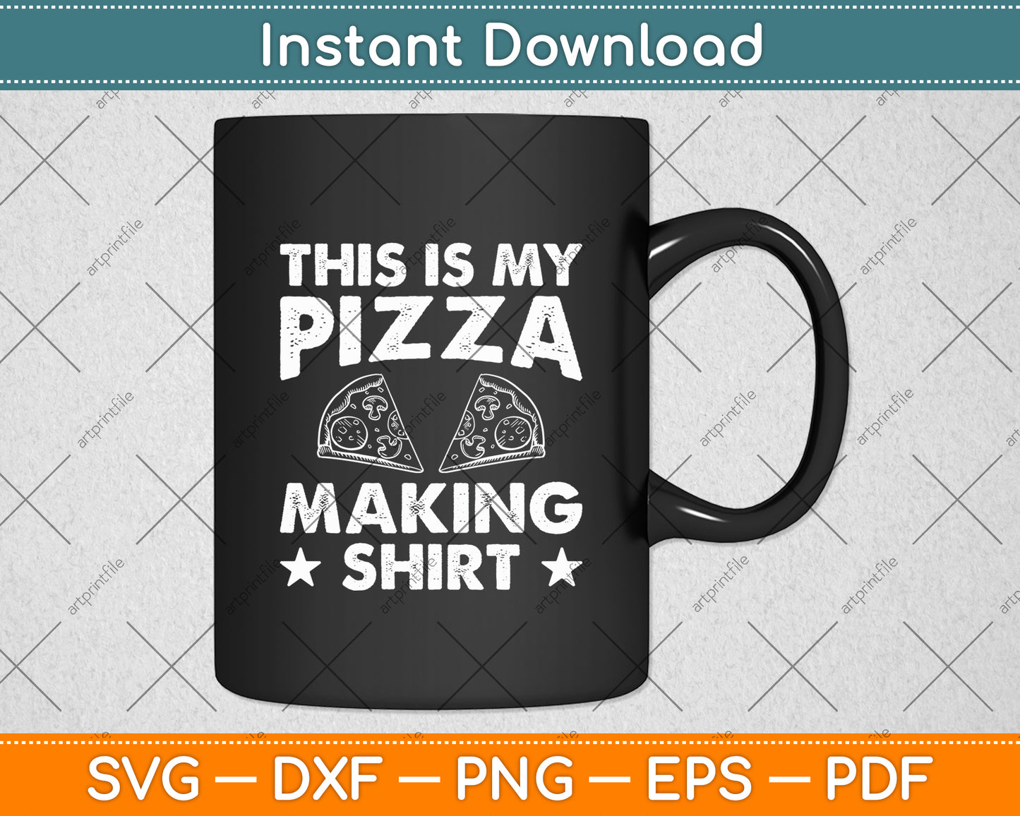 This Is My Pizza Making Shirt Svg Digital Cutting File