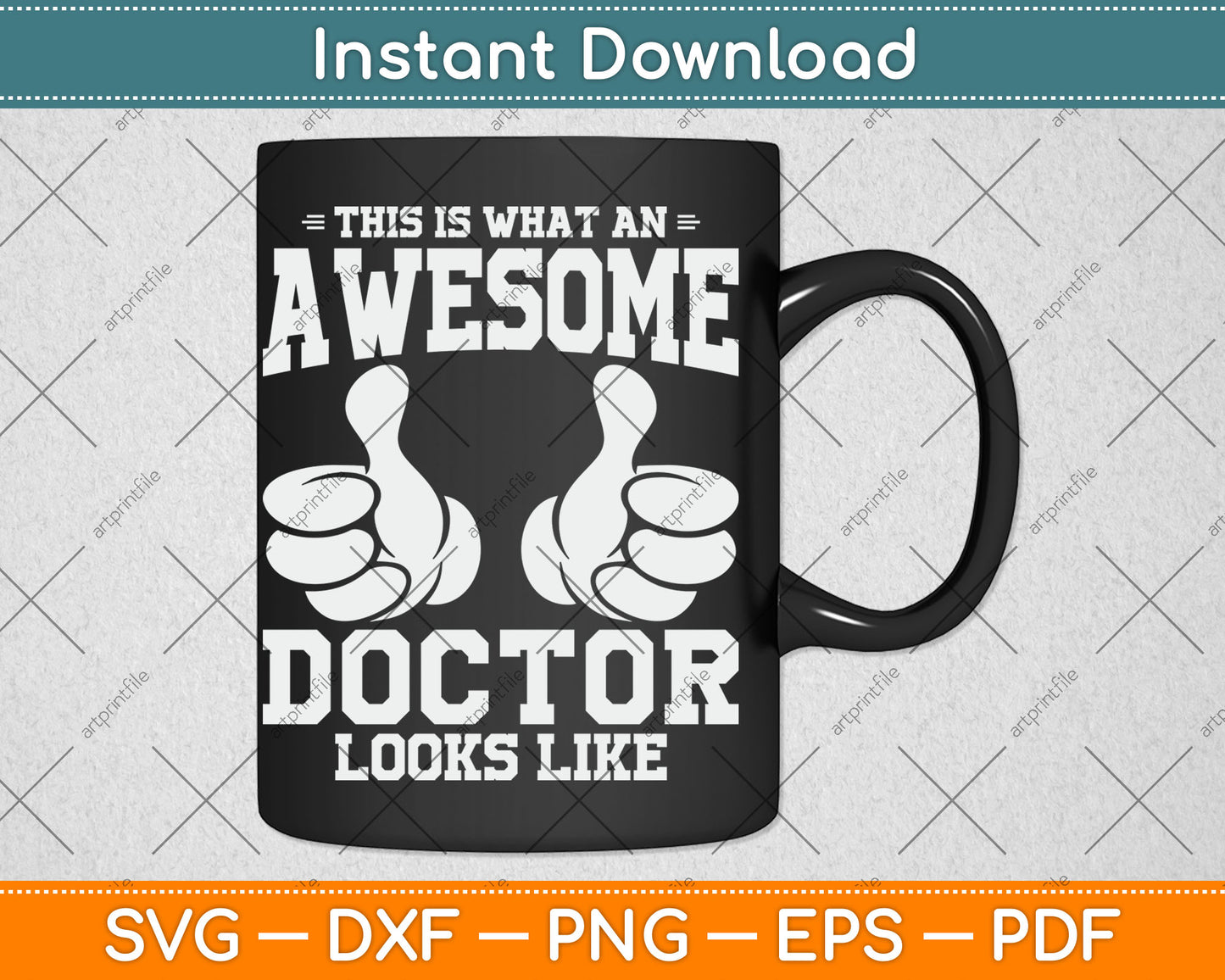This Is What Awesome Doctor Looks Like Svg Digital Cutting File