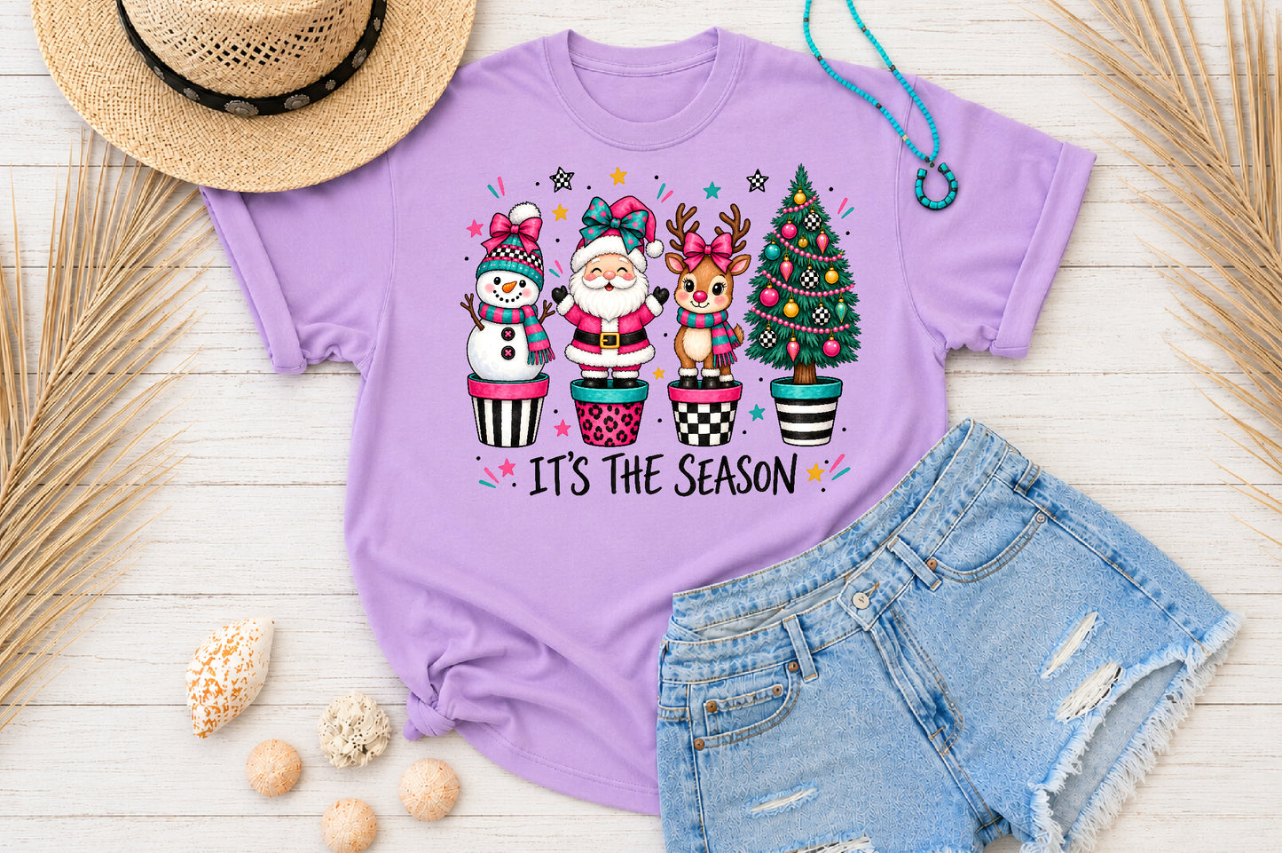 Tis The Season Christmas PNG Sublimation Design