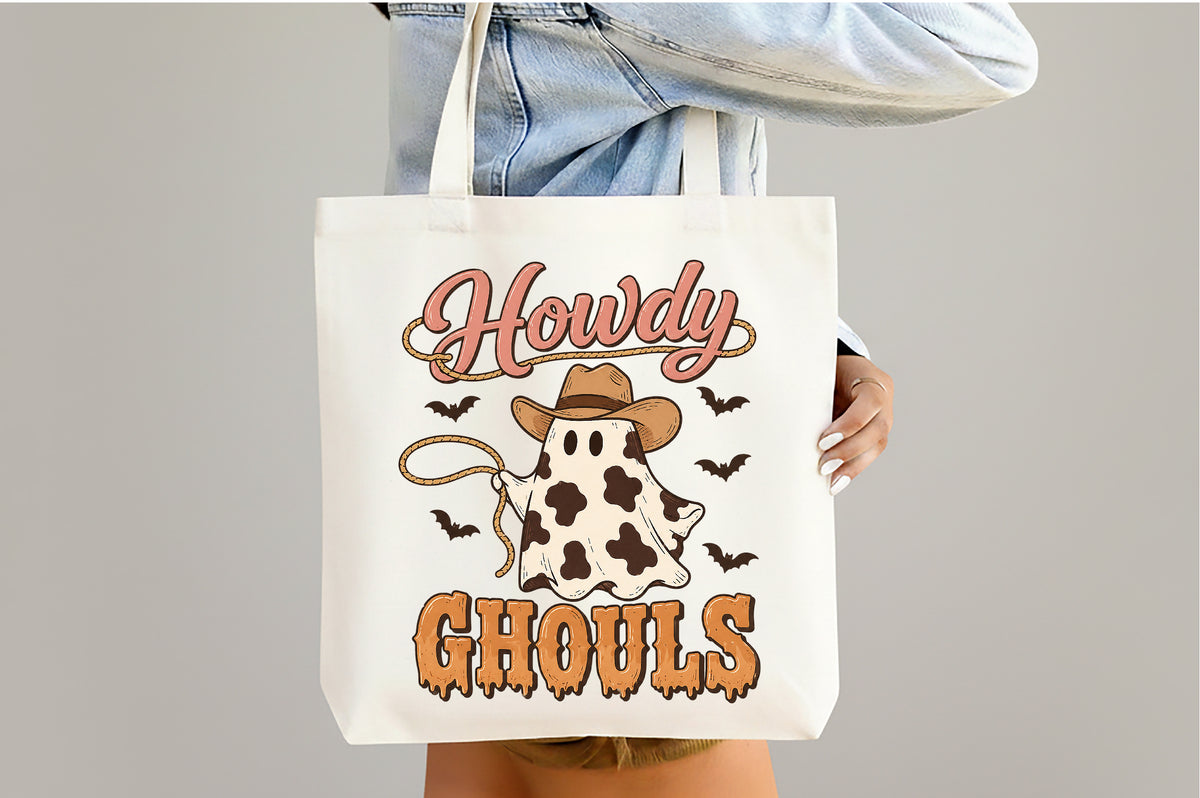 Western Halloween Howdy Ghouls PNG