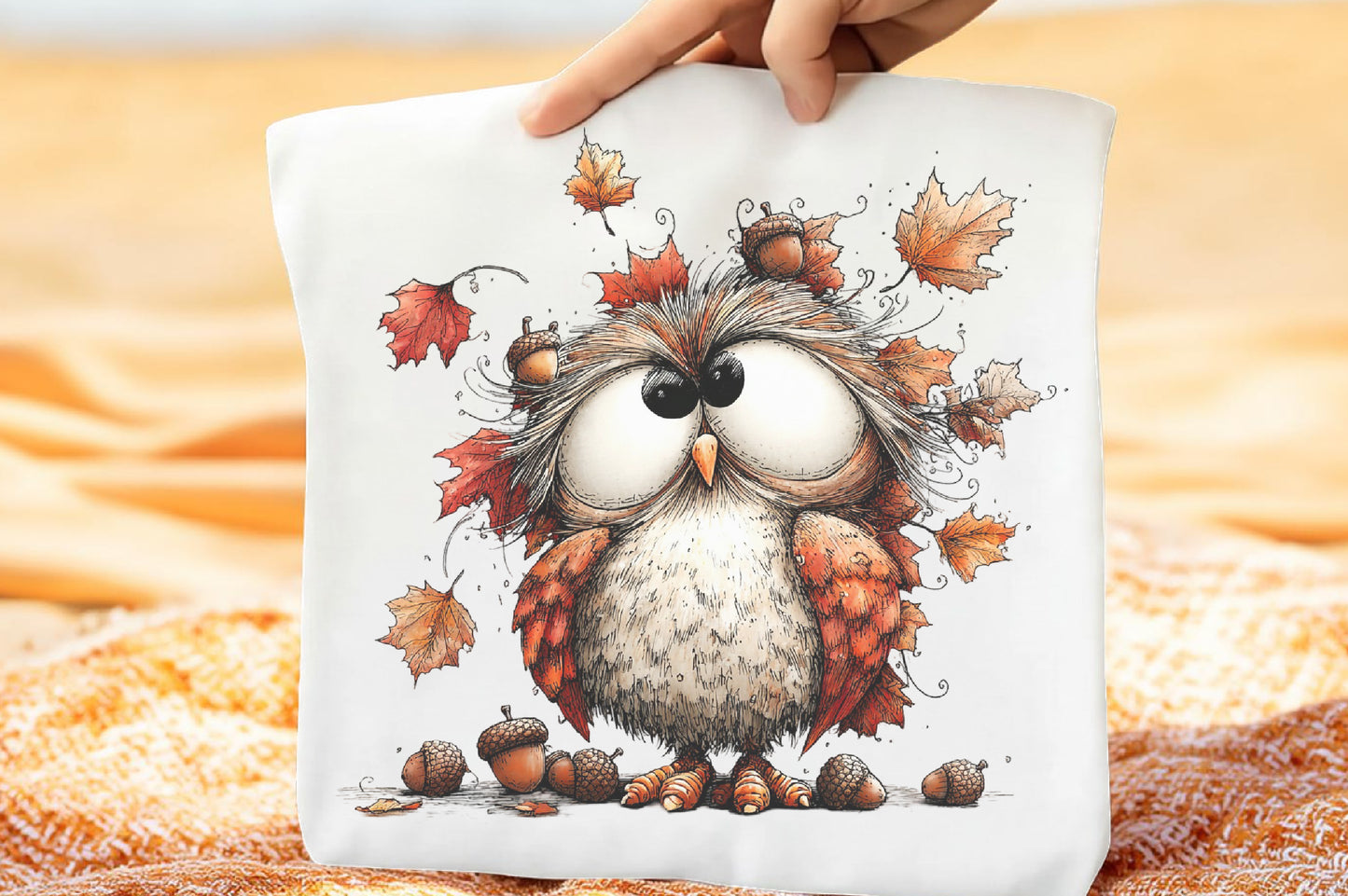 Whimsical Autumn Animals PNG Cute Fall Woodland Animal Clipart Bundle