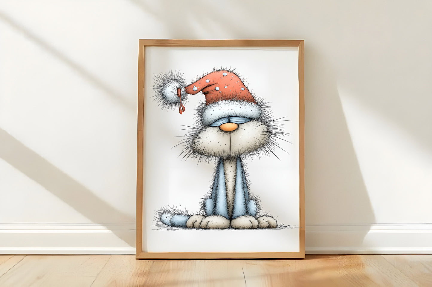 Whimsical Christmas Cats Clipart PNG Bundle | Cute Watercolor Holiday Kitty Clipart | Festive Christmas Cats PNG