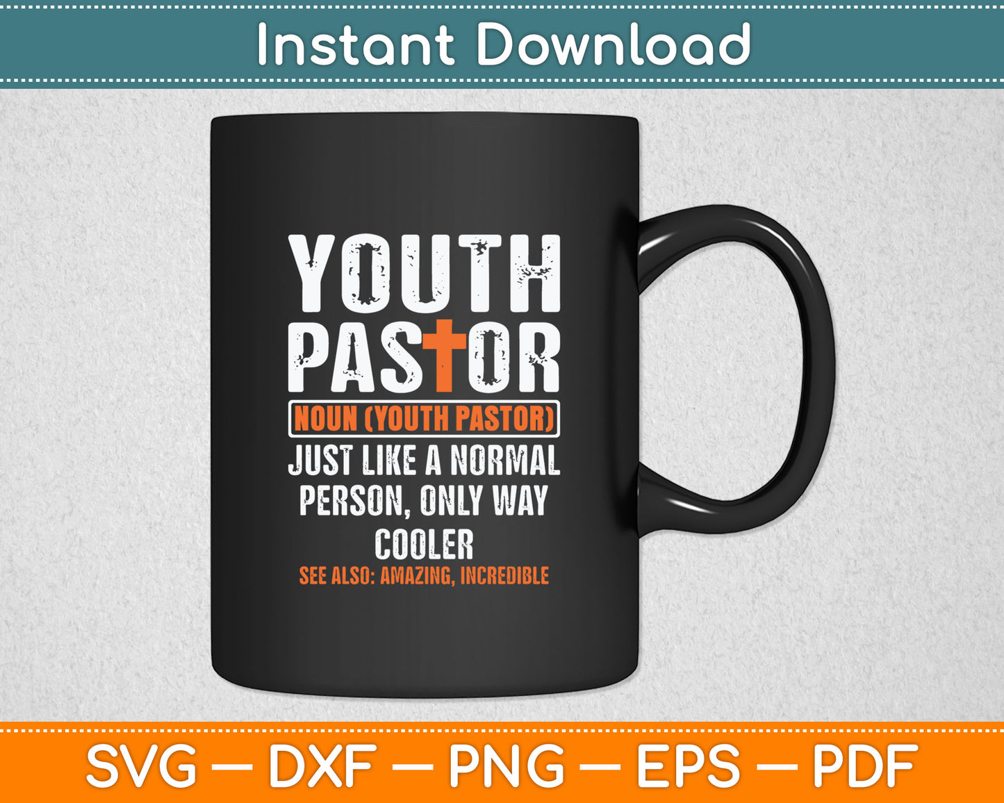 Youth Pastor Definition Funny Youth Pastor Svg Digital Cutting File