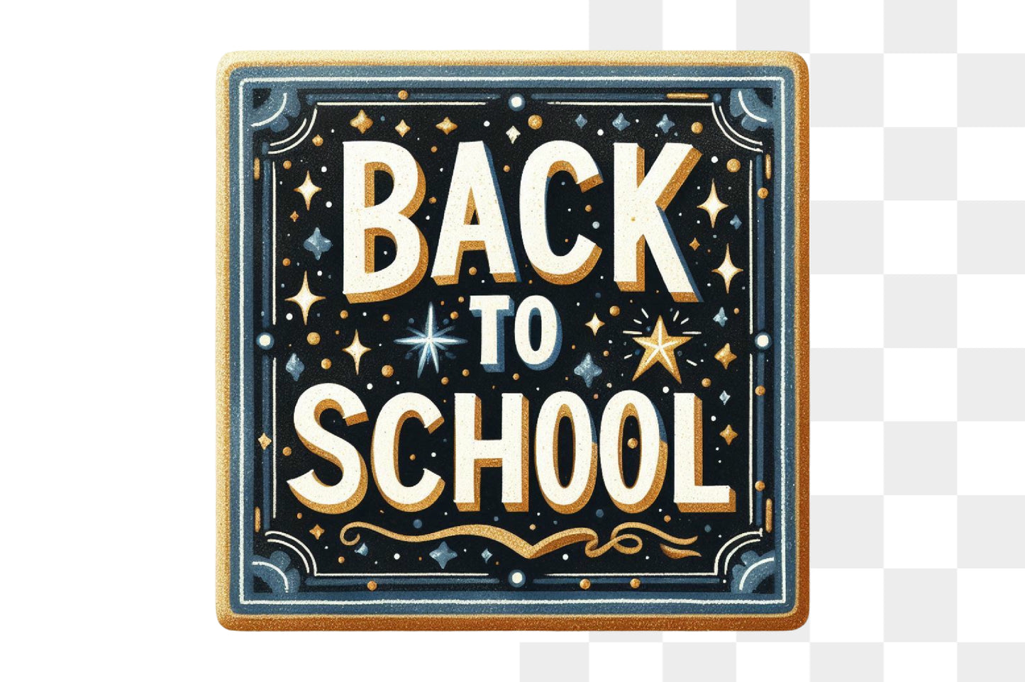 Back to School Shirt PNG Vintage Chalkboard School Design
