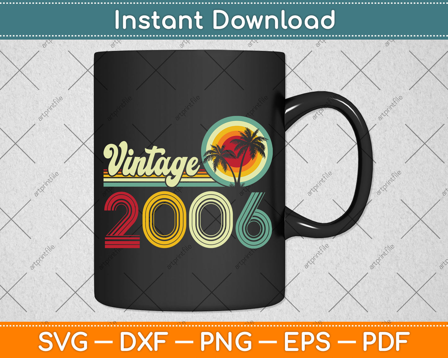 16 Year Old Gift Boys Girls Vintage 2006 16th Birthday Retro Svg Png Dxf Cutting File