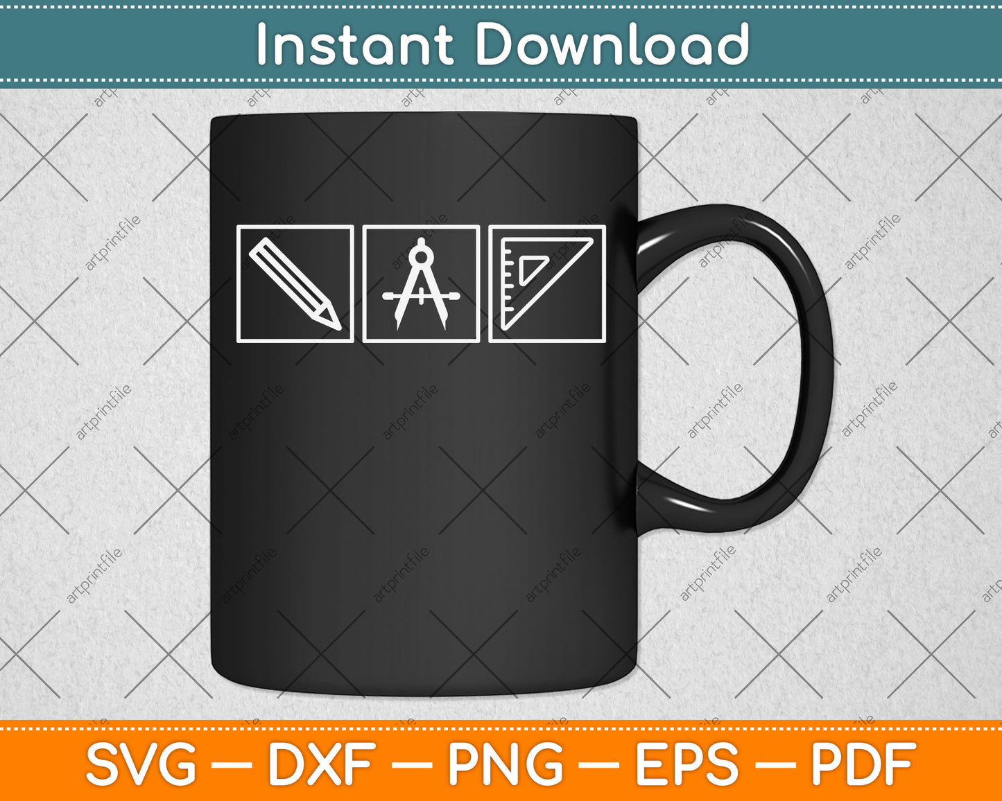 Architect Svg Png Dxf Digital Cutting File