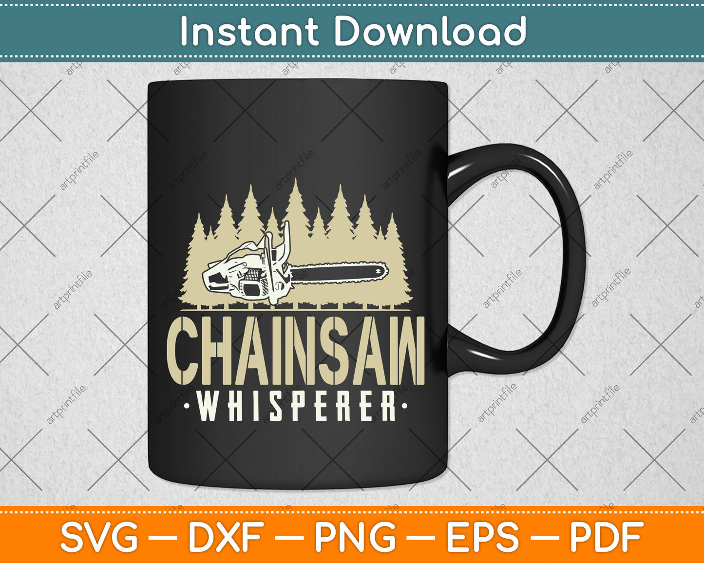 Chainsaw Whisperer Arborist Svg Png Dxf Digital Cutting File