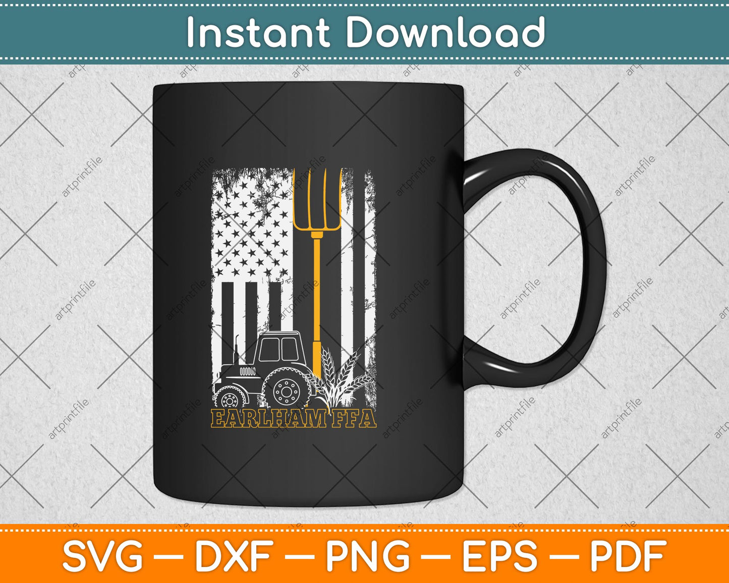 Earlham Ffa Svg Png Dxf Digital Cutting File