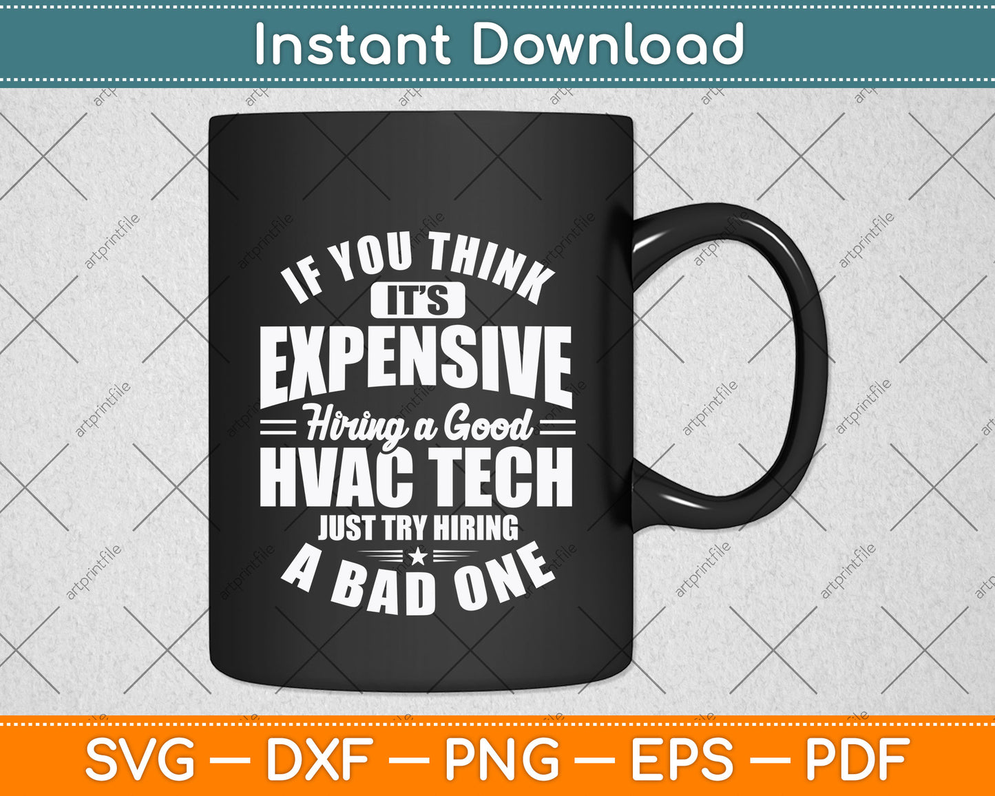If You Think It’s Expensive Hiring A Good Hvac Tech Svg Png Dxf Digital Cutting File