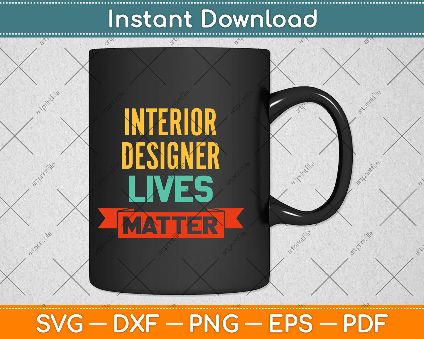 Interior Designer Lives Matter Svg Png Dxf Digital Cutting File