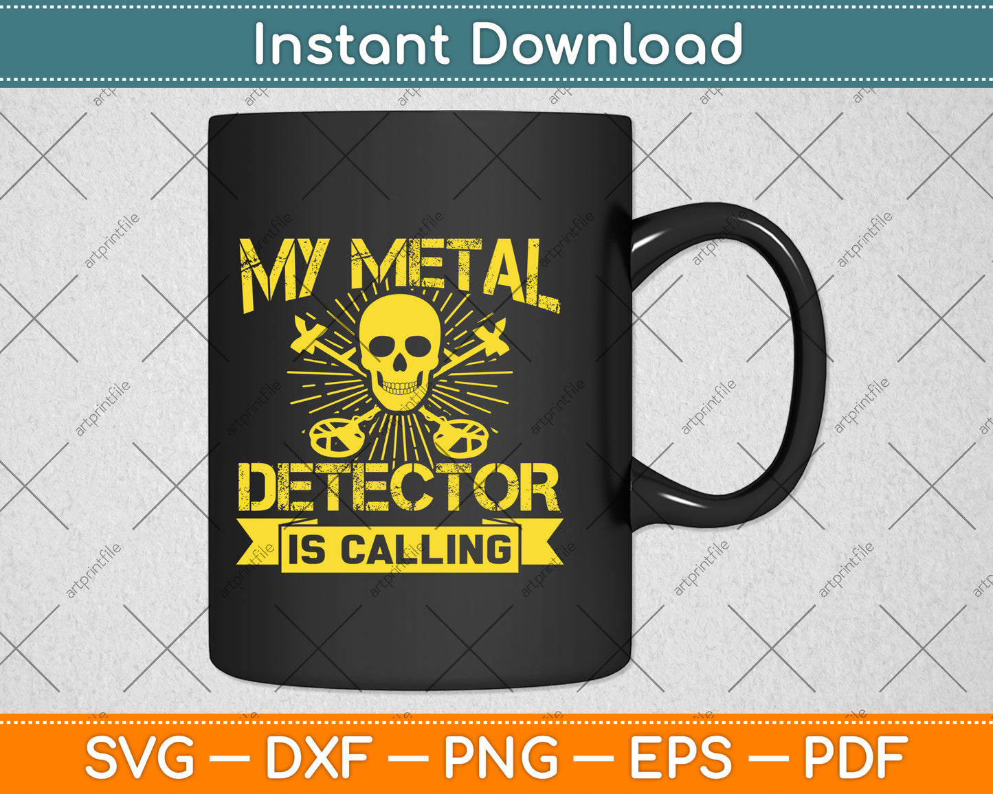 My Metal Detector Is Calling Svg Png Dxf Digital Cutting File