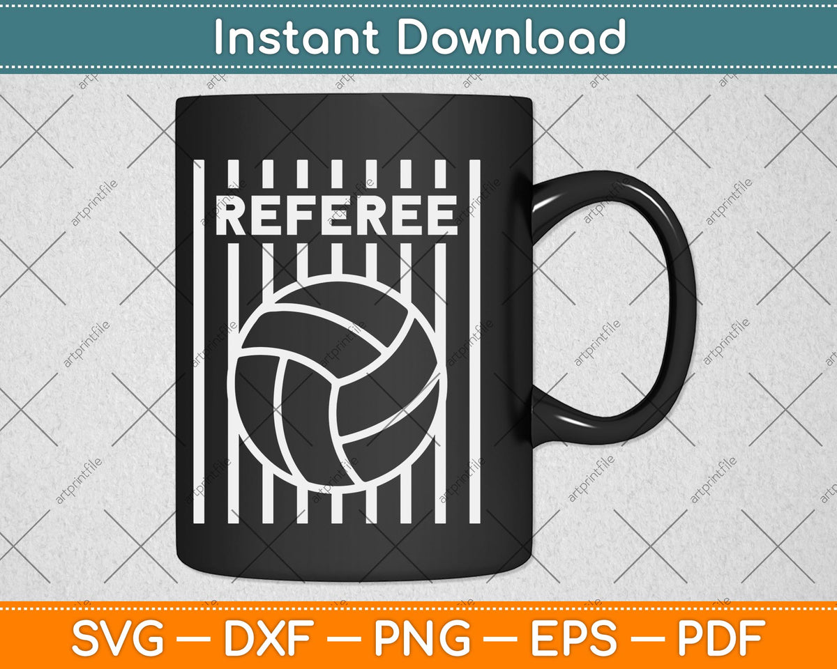 Referee Basketball Ball Gear Outfit Svg Png Dxf Digital Cutting File
