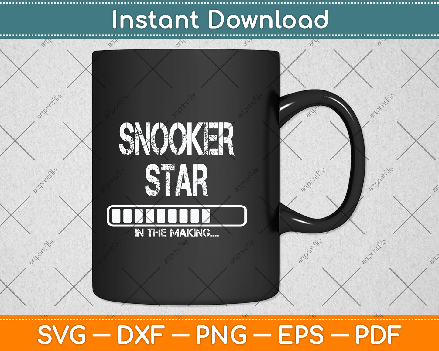 Snooker Star In The Making Billiard Sports Snooker Players Svg Png Dxf Cutting File