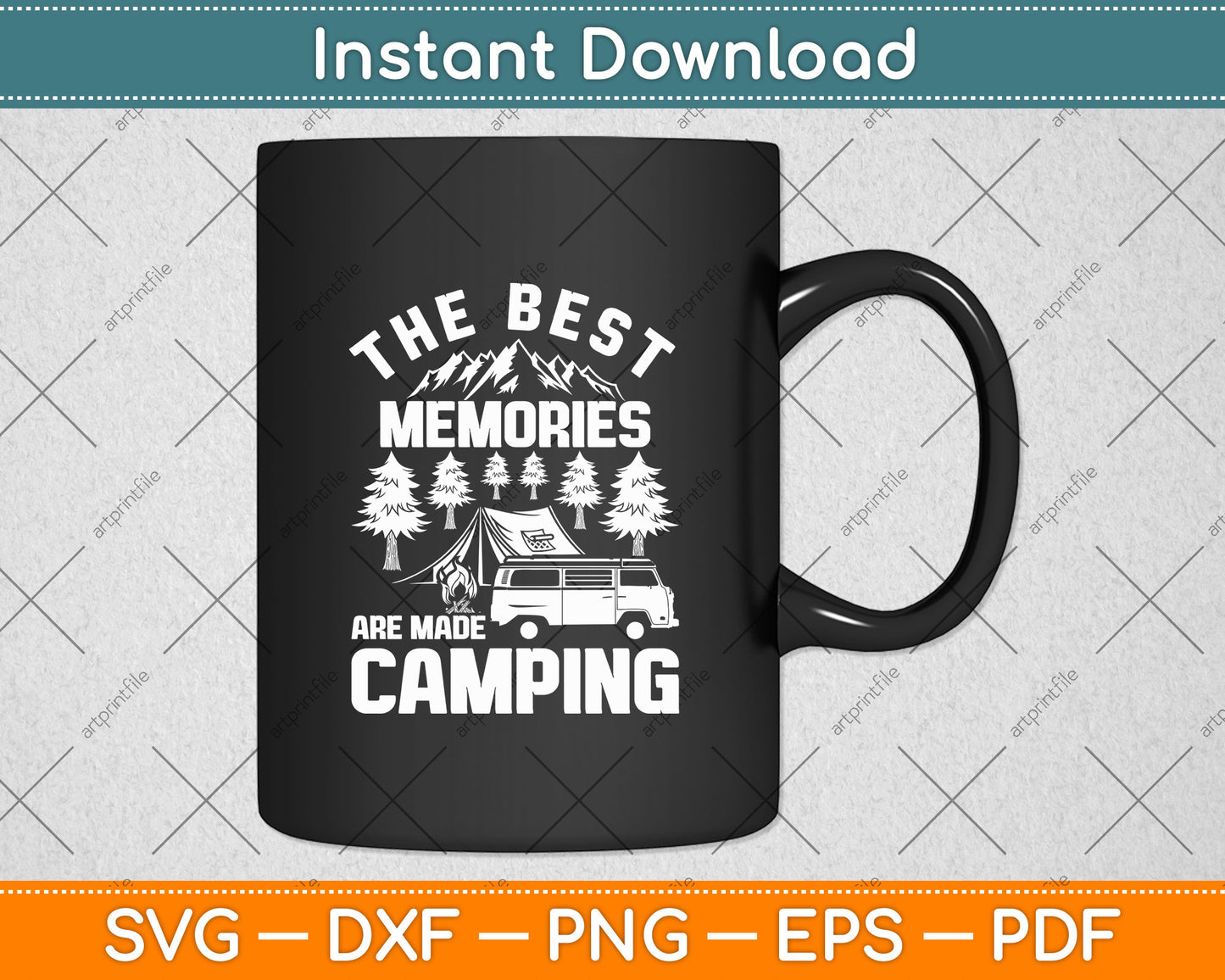 The Best Memories Are Made Camping Funny Svg Png Dxf Digital Cutting File