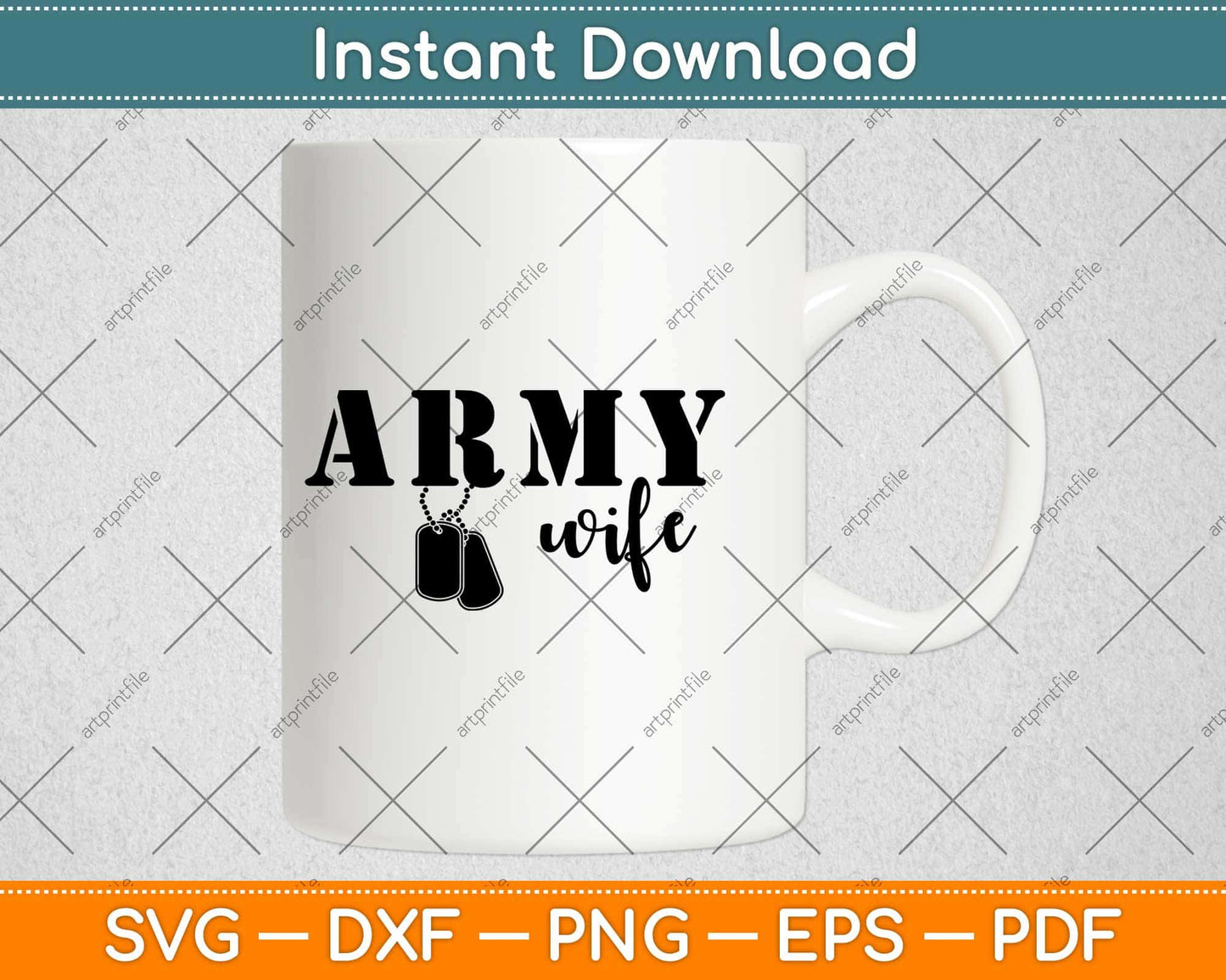Army Soldier Wife Svg Design Cricut Printable Cutting Files