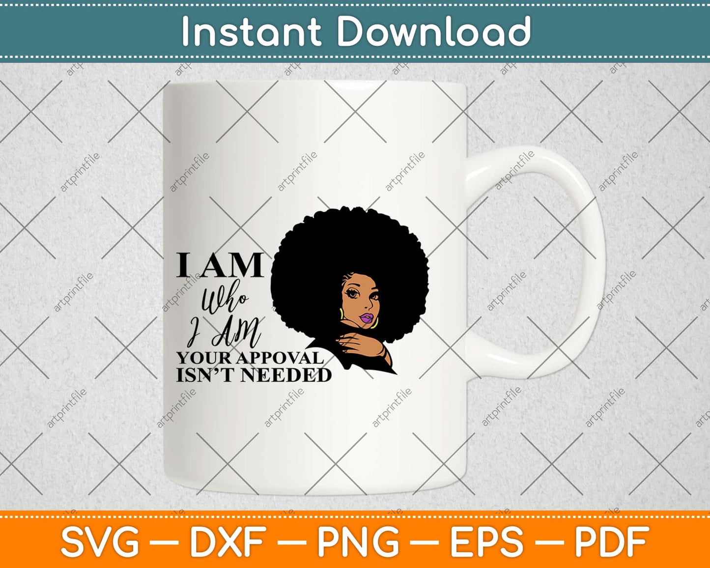 Black Queen Lady Curly Natural Afro African American Ladies Svg Design Cricut Cut File