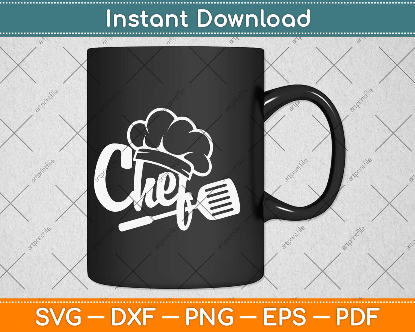 Chef Dad Funny Father’s Day Svg Design Cricut Printable Cutting Files