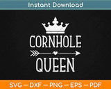 Cornhole Queen Svg Design Cricut Printable Cutting Files