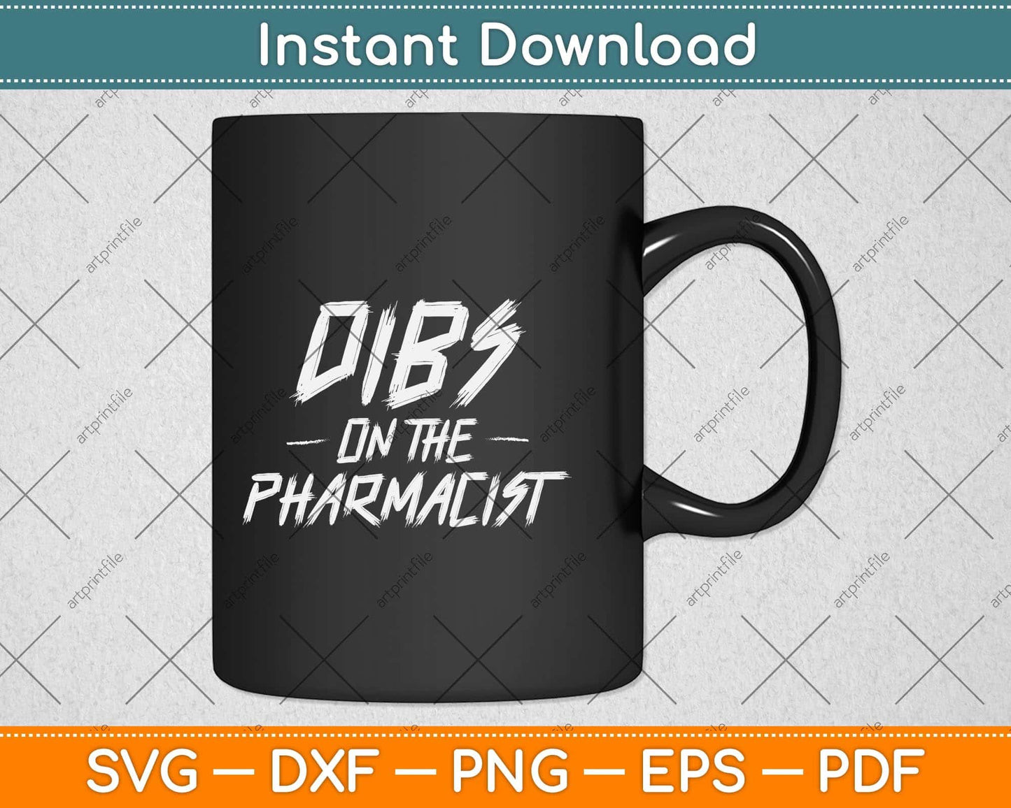 Dibs On The Pharmacist Funny Husband Wife Pharmacy Svg Png Dxf Digital Cutting File