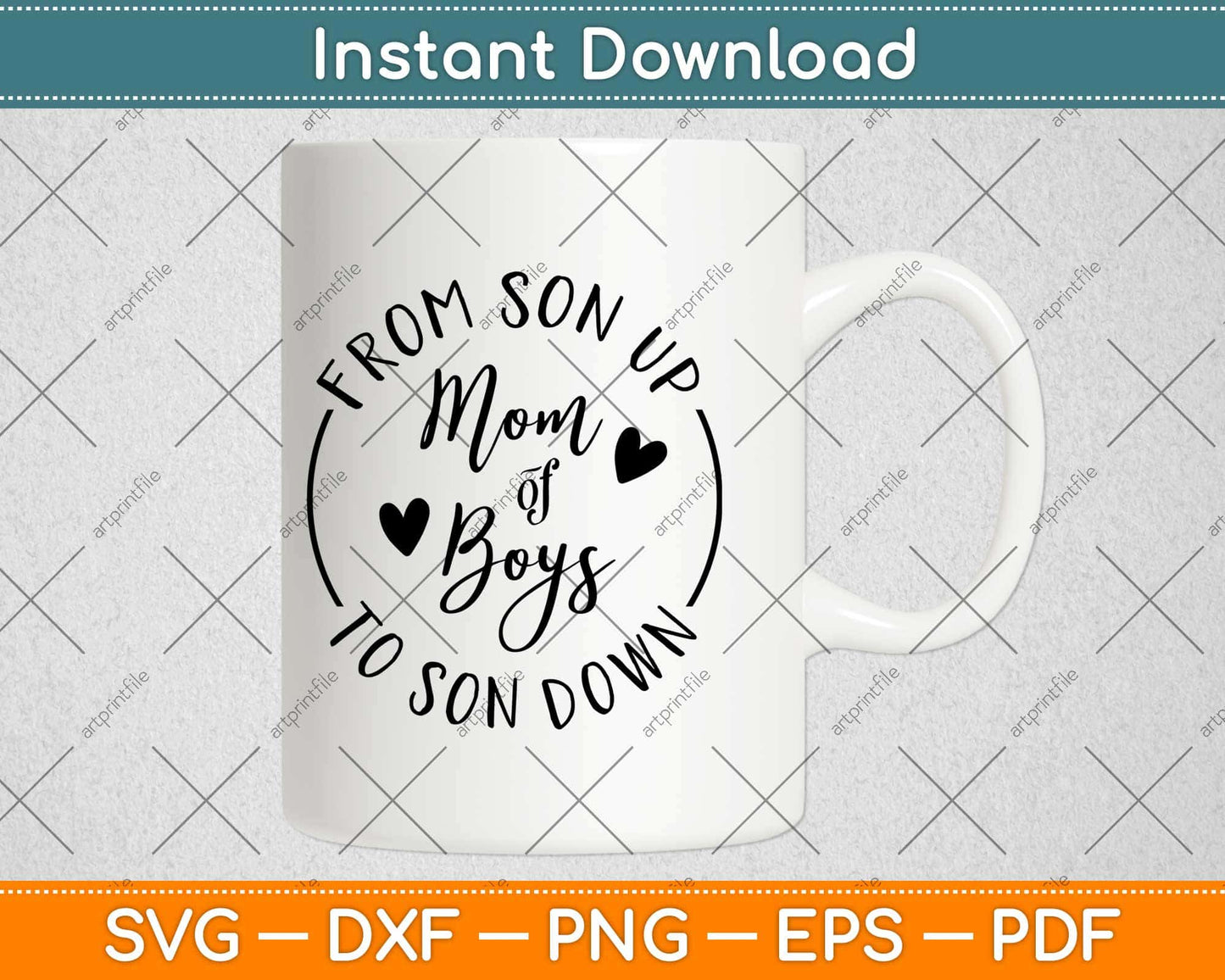 From Son Up Mom Of Boys To Son Down Svg Design Cricut Printable Cutting Files