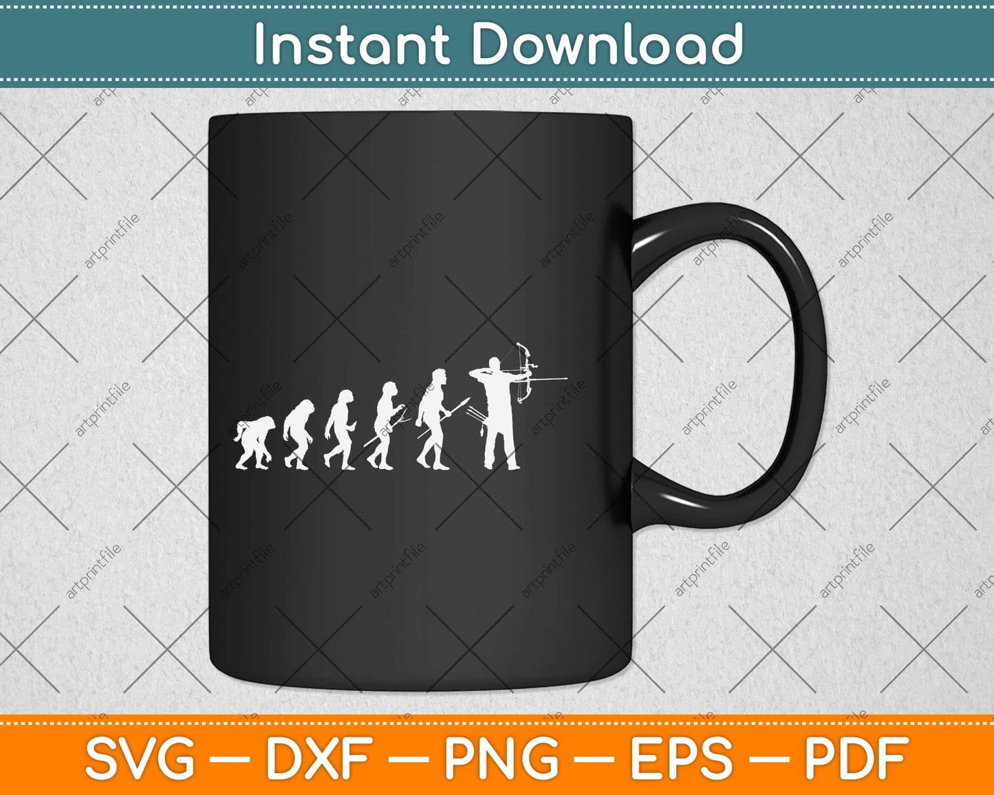 Funny Archery Evaluator Bow Hunting Svg Png Dxf Digital Cutting File