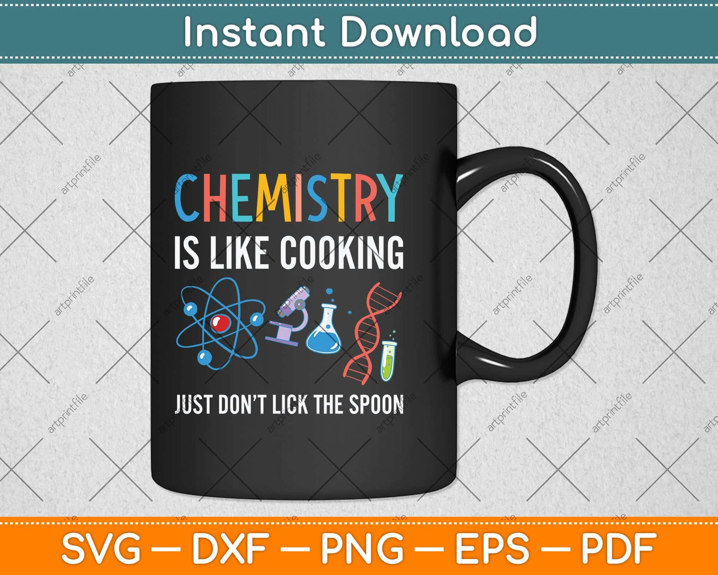 Funny Chemist Gifts Chemistry Is Like Cooking Science Nerd Svg Png Dxf Cutting File