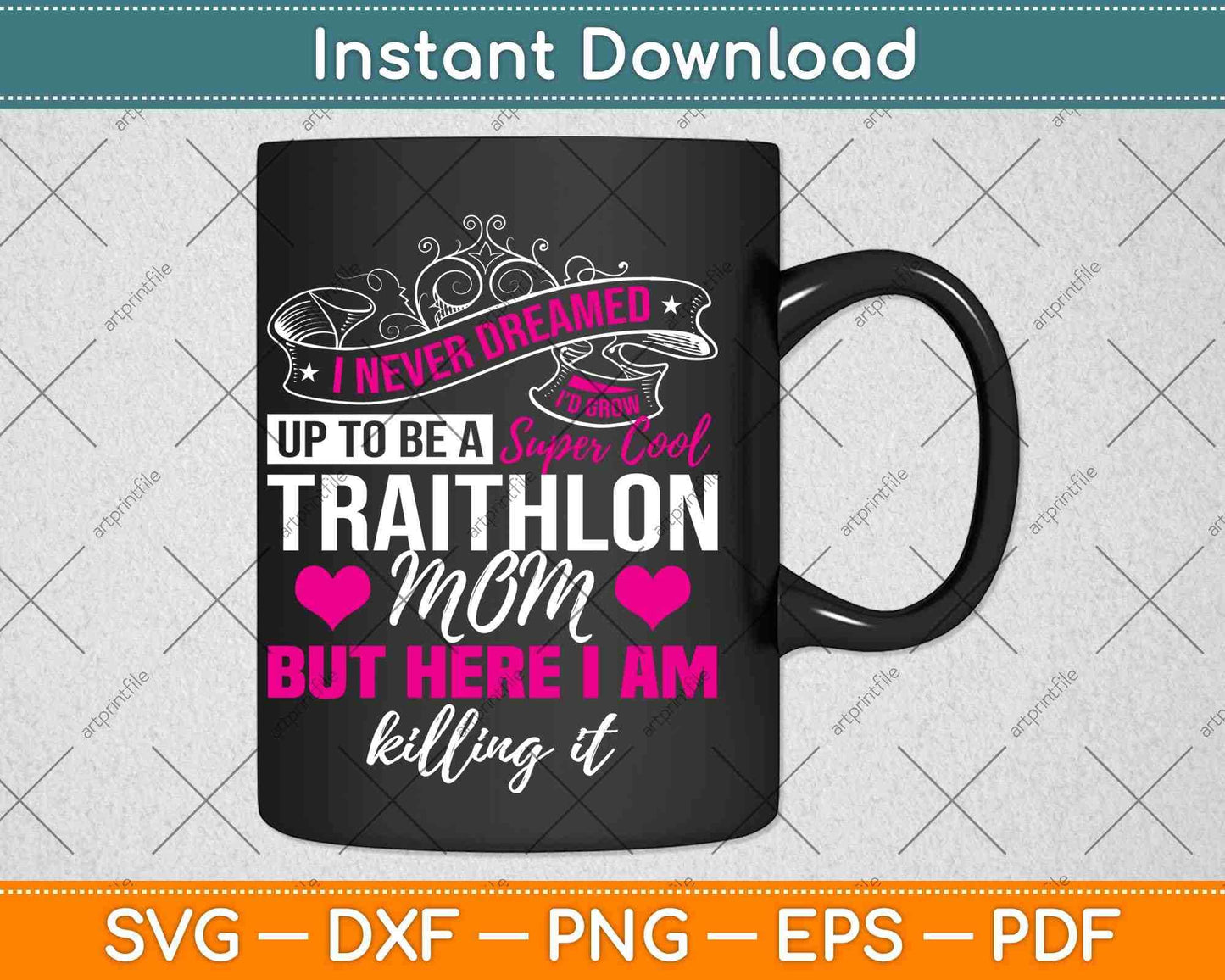 I Never Dreamed Cycling Run Swim Svg Design Cricut Printable Cutting Files