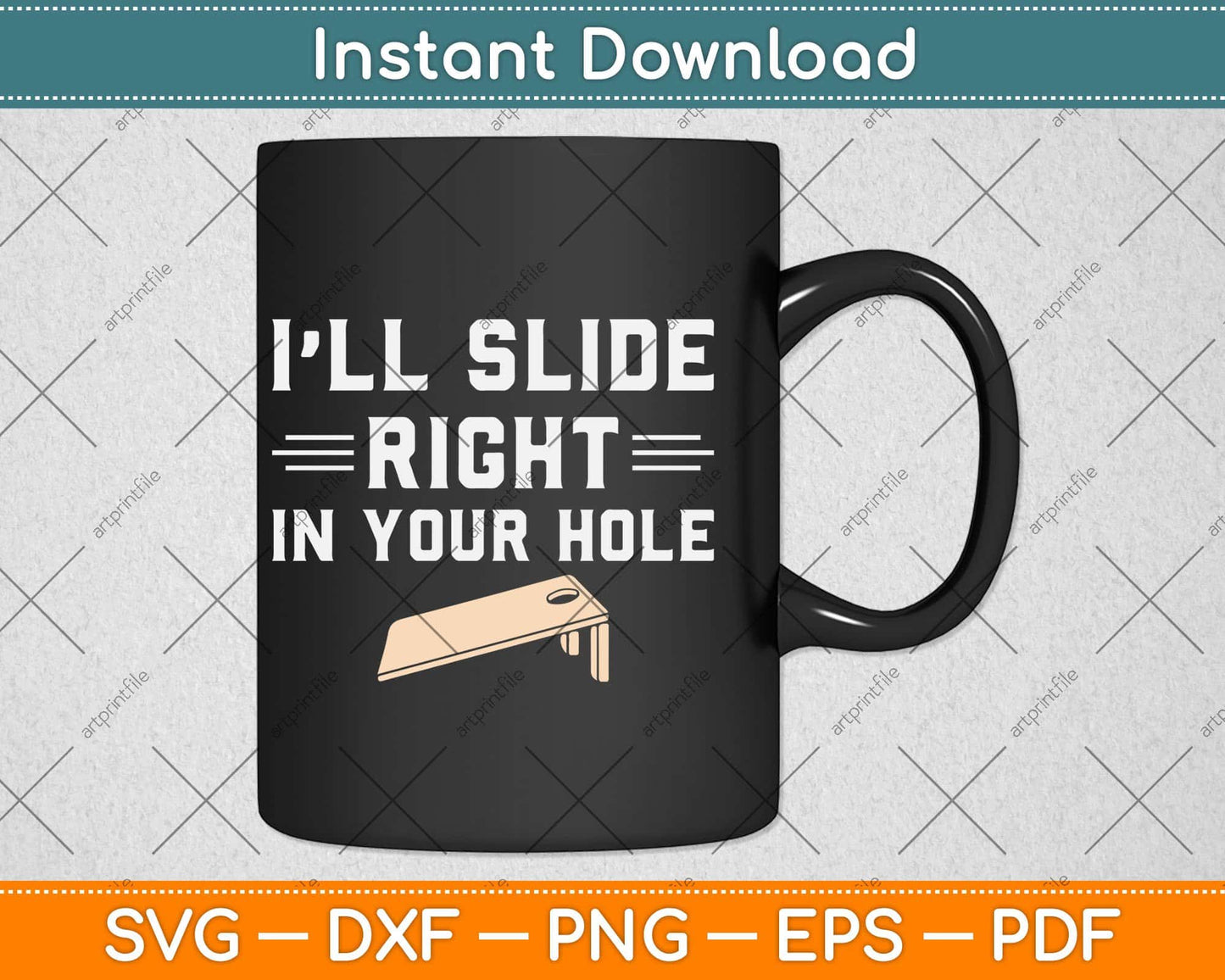 I’ll Slide It Right In Your Hole Svg Design Cricut Printable Cutting Files
