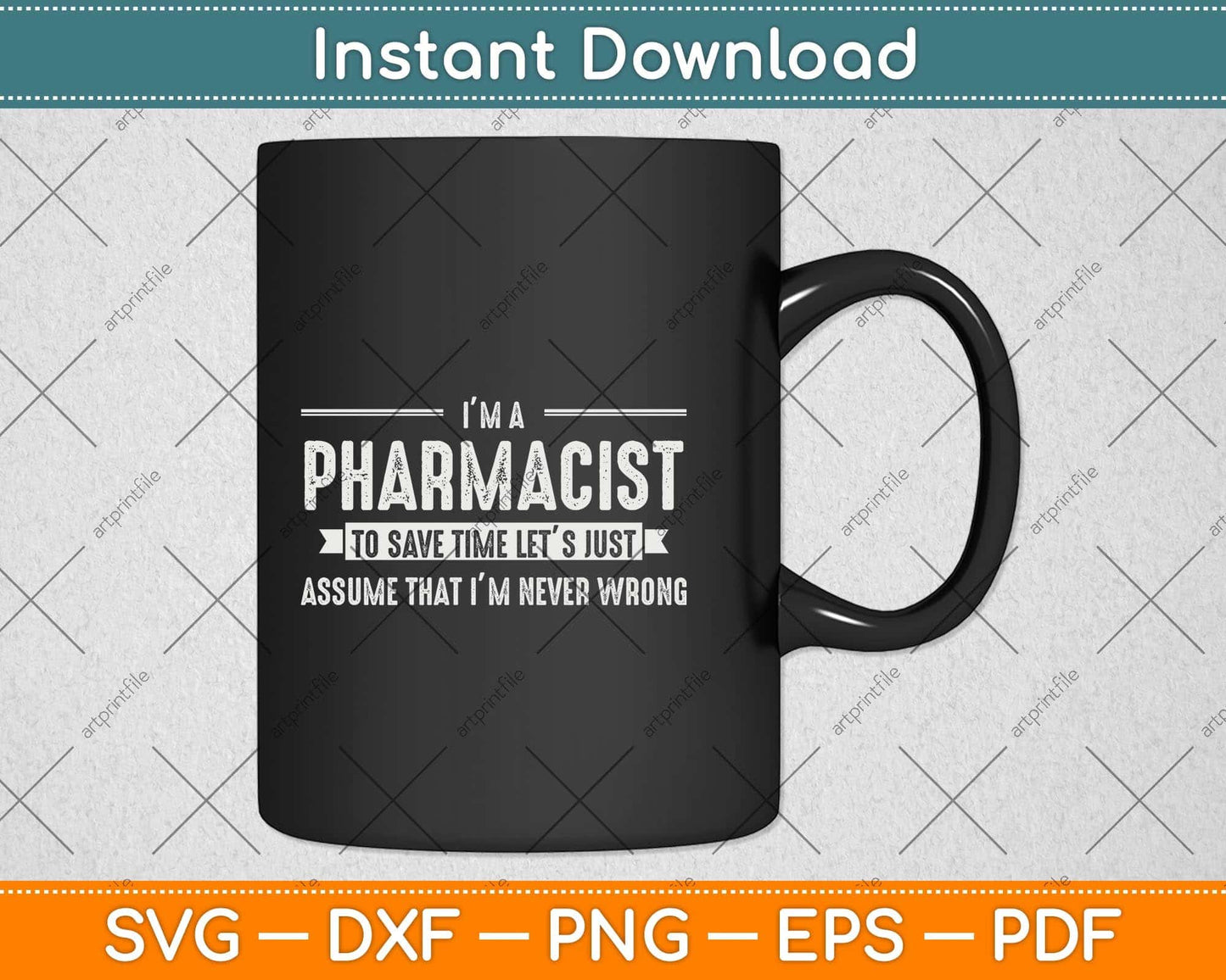 I’m A Pharmacist Never Wrong Pharmacist Svg Png Dxf Digital Cutting File