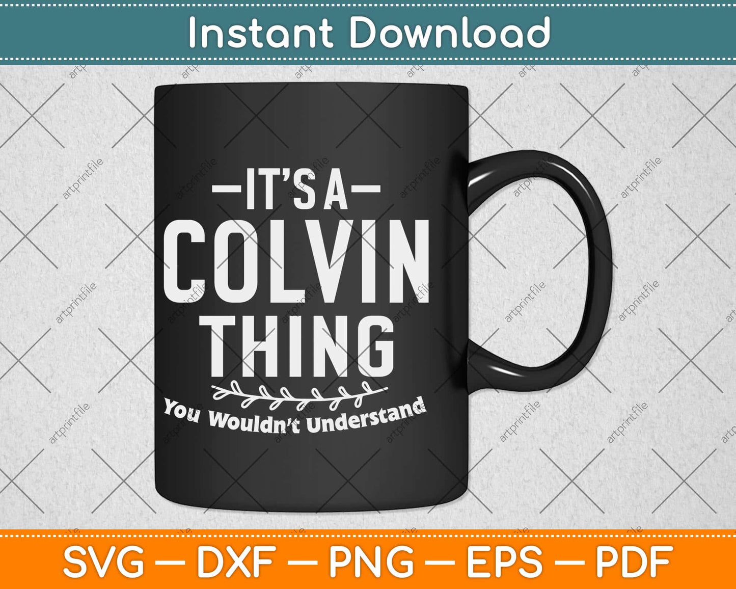 It’s A Colvin Thing Name Family Reunion Funny Svg Design
