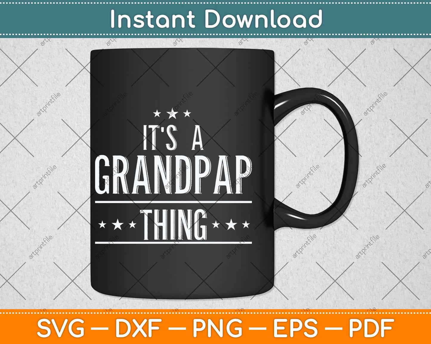 It's A Grandpa Thing Fathers Day Svg Png Dxf Digital Cutting File