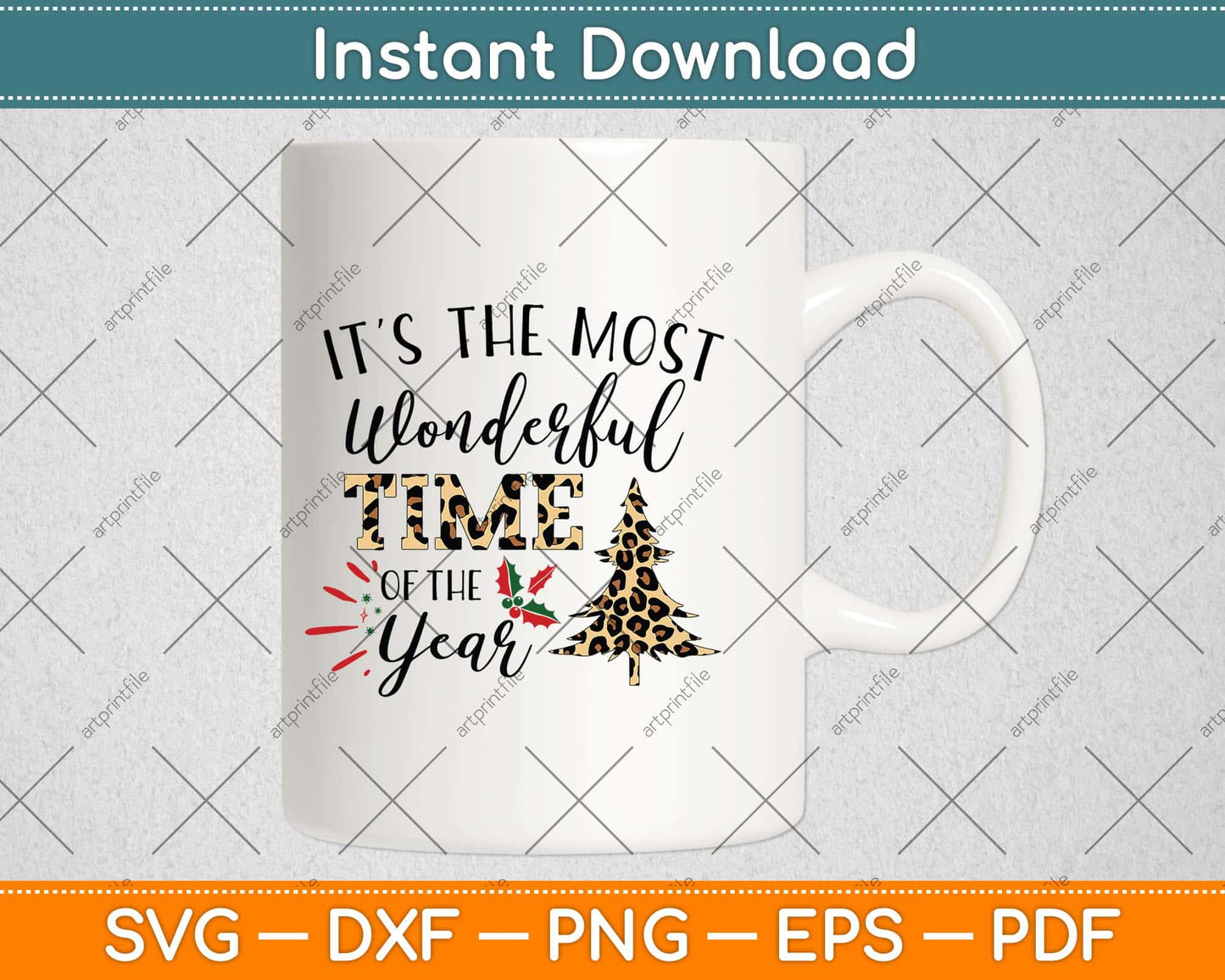 It's the Most Wonderful Time of the Year Svg Png Dxf Digital Cutting File