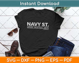 Navy Street Official Svg Design Cricut Printable Cutting Files