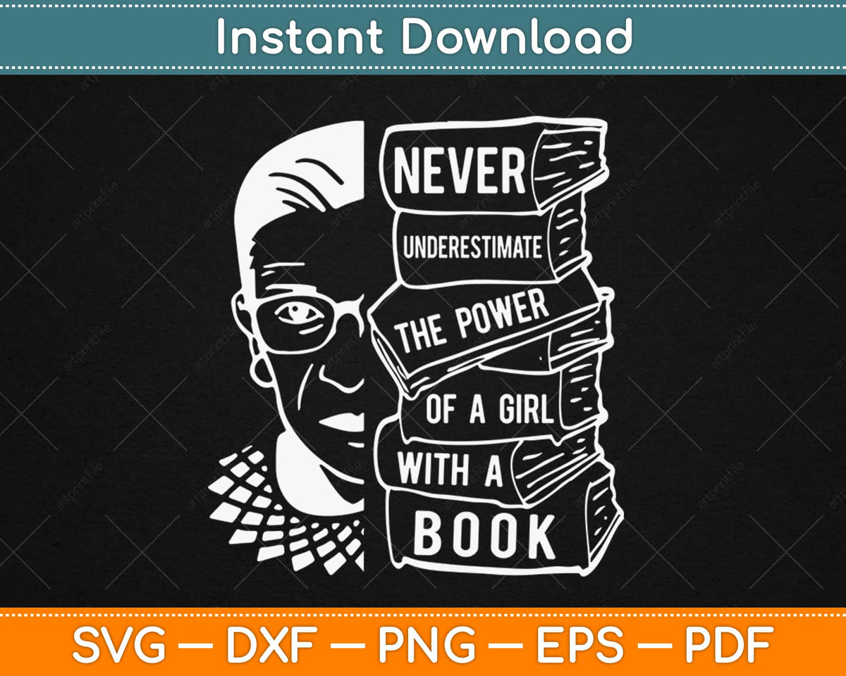 Never Underestimate The Power Of A Girl With A Book - Personalized Poc –  Macorner