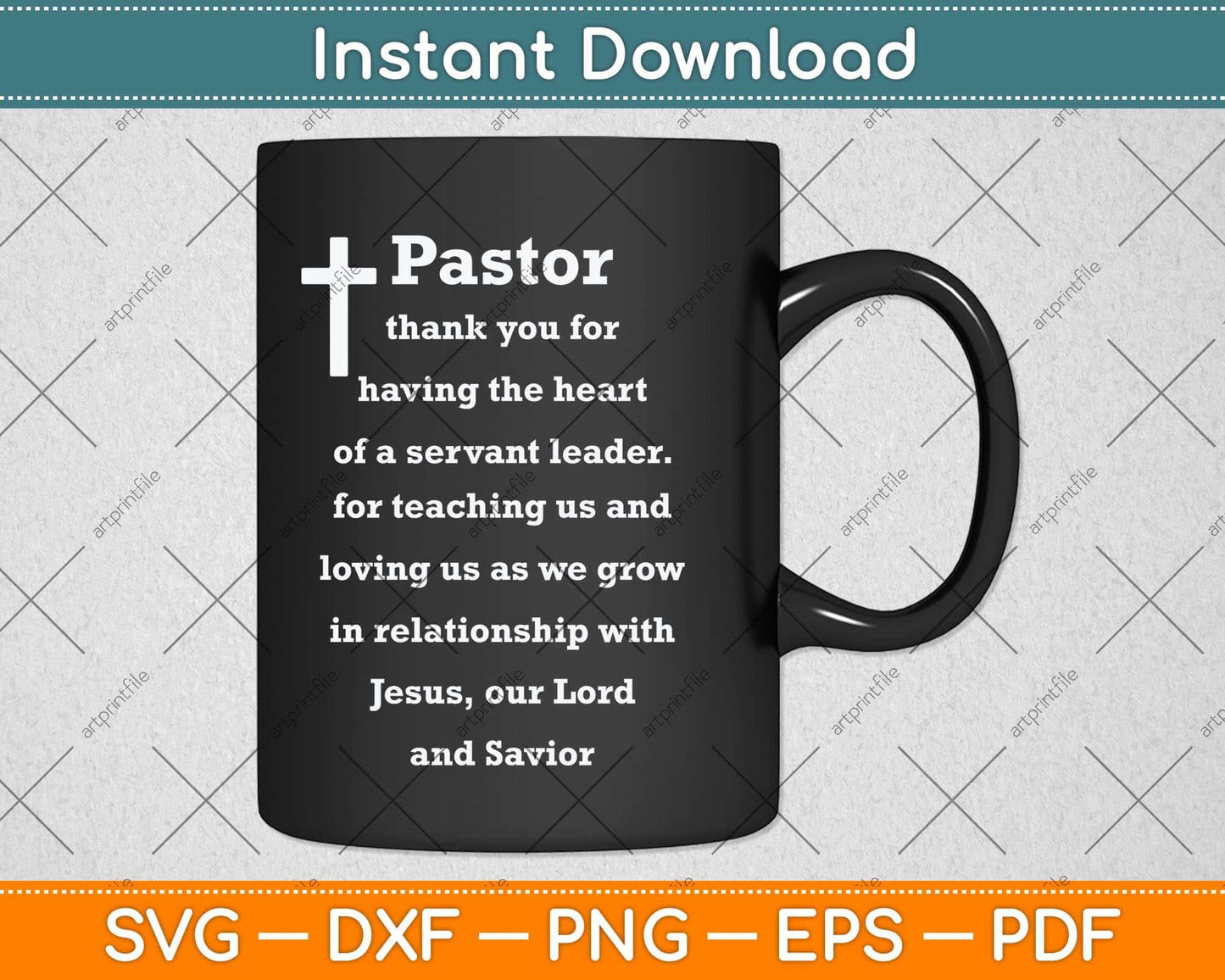 Pastor Thank You For Having The Heart Valentine's Day Svg Png Dxf Cutting File