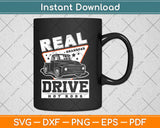 Real Grandpas Drive Hot Rods Classic Car Svg Design Cricut Printable Cutting Files