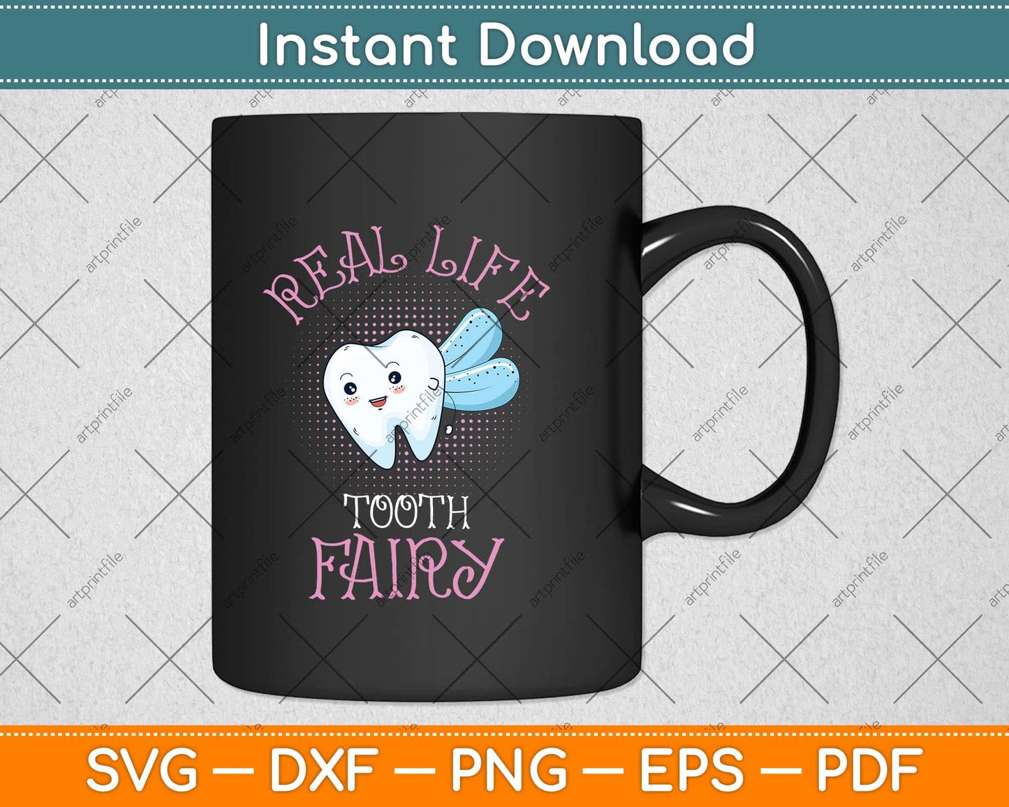 Real Life Tooth Fairy Dental Assistant Dentist Svg Png Dxf Digital Cutting File