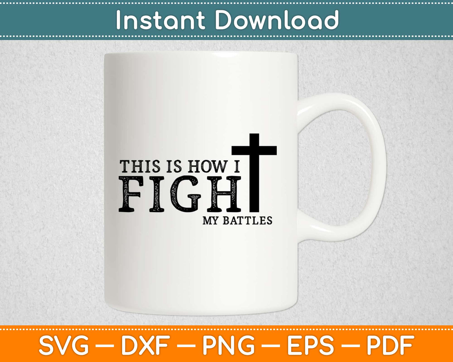 This Is How I Fight My Battles Svg Design Cricut Printable Cutting Files