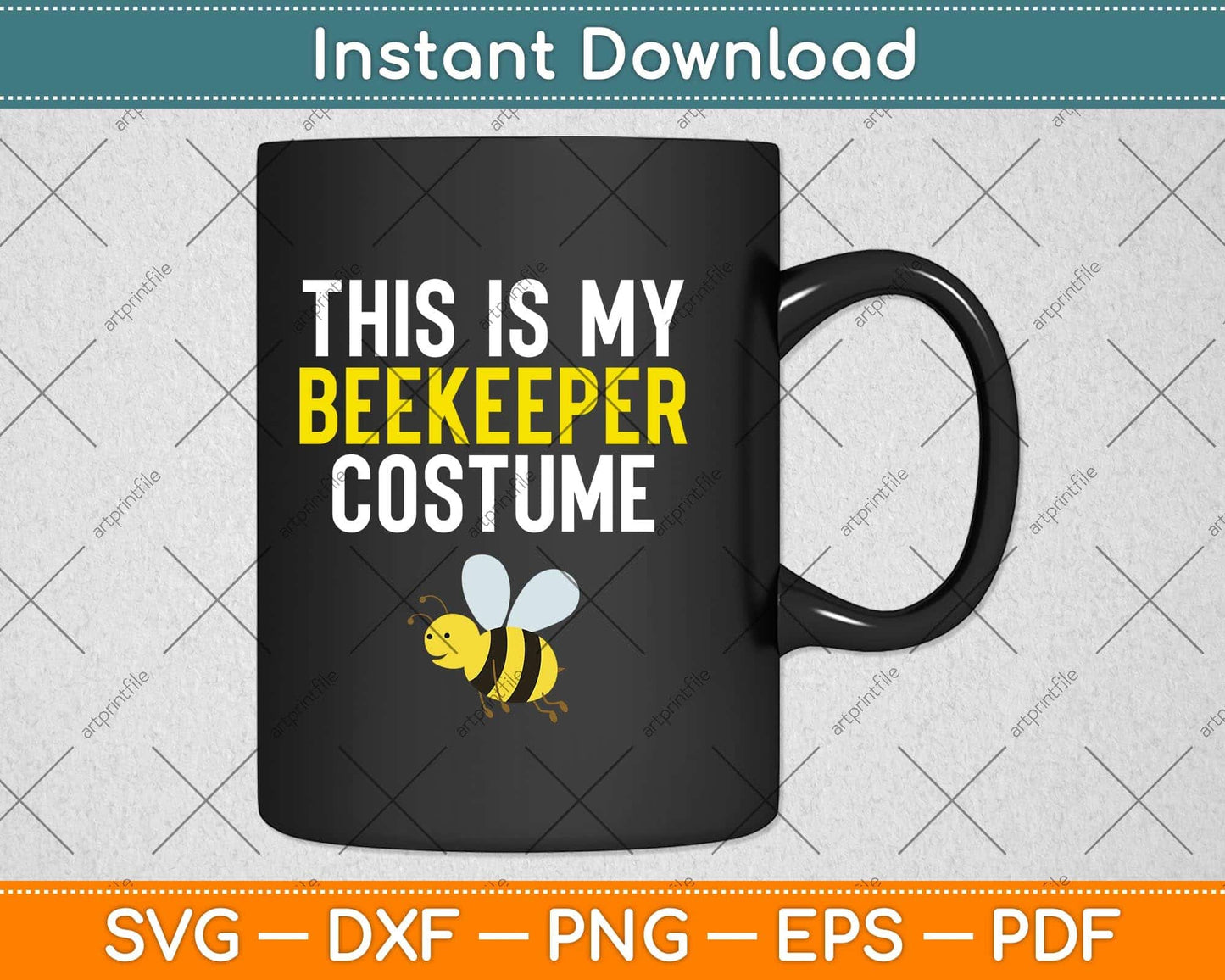This Is My Beekeeper Costume Funny Halloween Svg Png Dxf Digital Cutting File