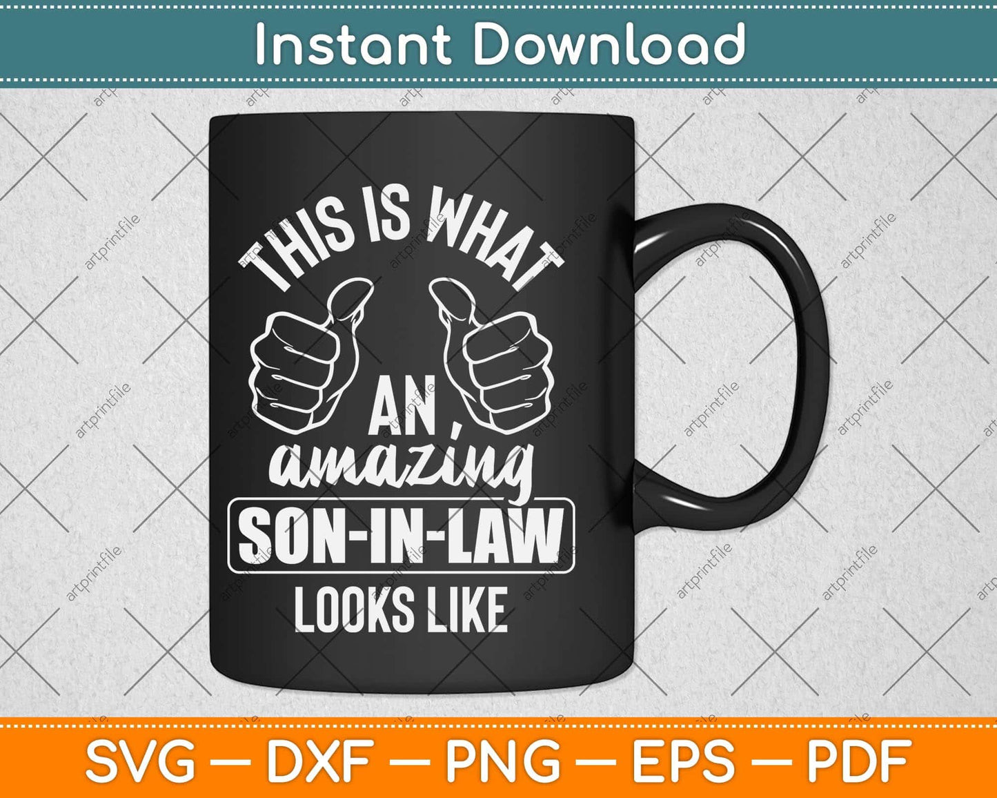 This Is What An Amazing Son-in-law Looks Like Svg Png Dxf Digital Cutting File