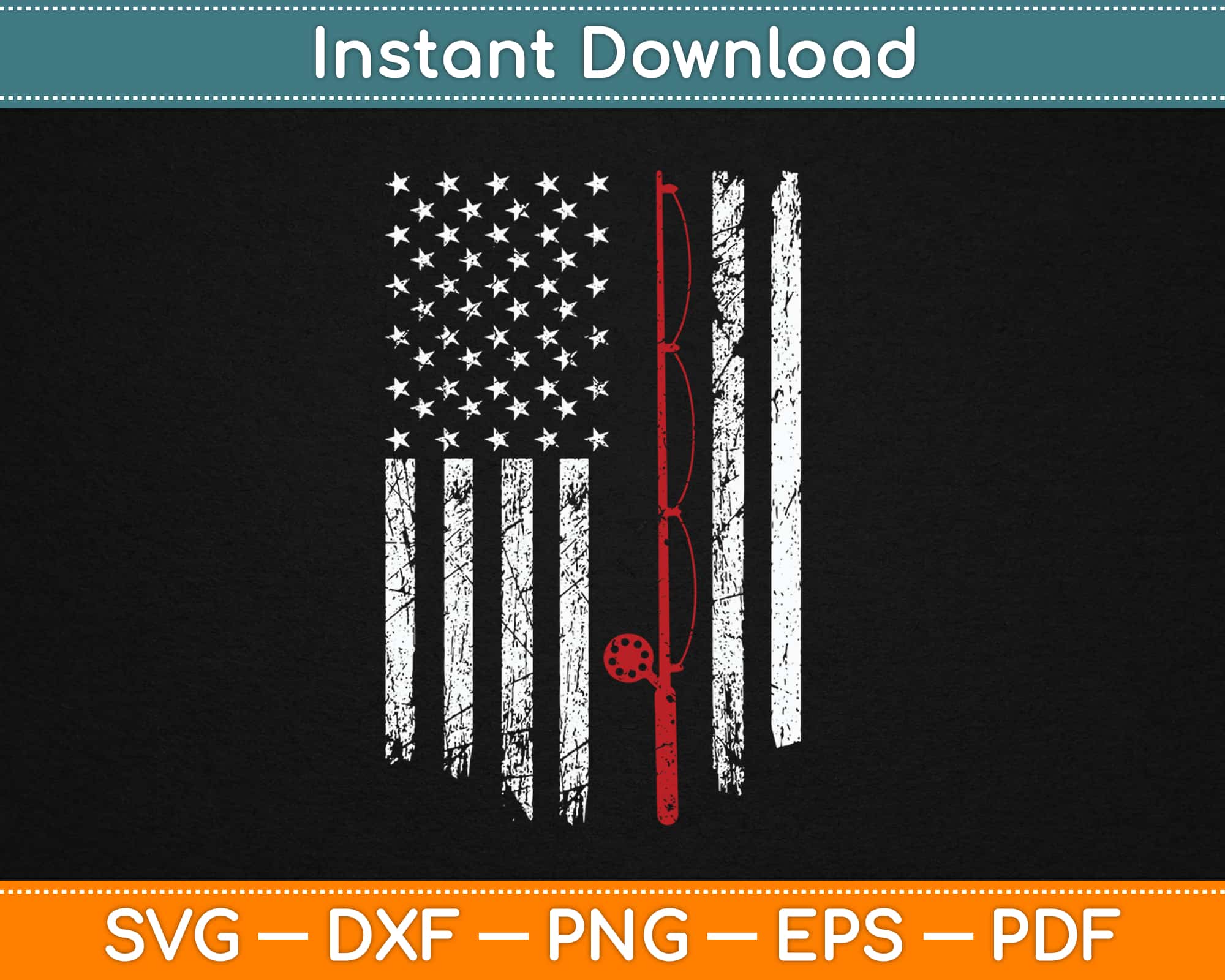 Vintage Fishing Distressed American Flag Svg Png Dxf Craft Cut File – artprintfile vintage-fishing-distressed-american-flag-svg-png-dxf-craft-cut-file-artprintfile
